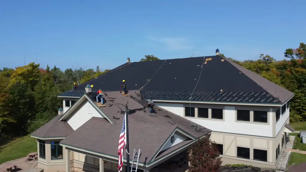 Commercial Roof Project - Asphalt Shingles